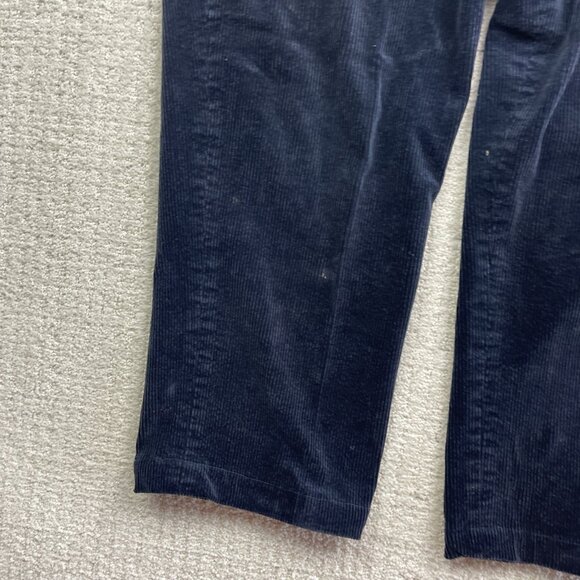 Polo Ralph Lauren Corduroy Pants Mens Size 38 Classic Fit Navy Blue Read - Picture 5 of 14